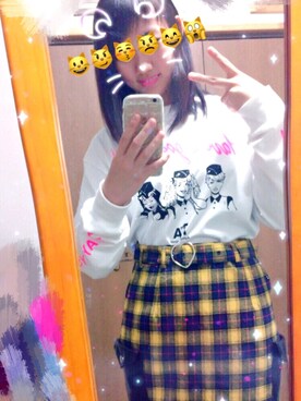 「DHOLIC（ディーホリック）のアイテム（その他）」を使った、rideruさん（レディース・159cm）の冬コーディネート