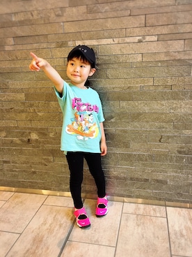 momoさん(キッズ・110cm)の春コーディネート