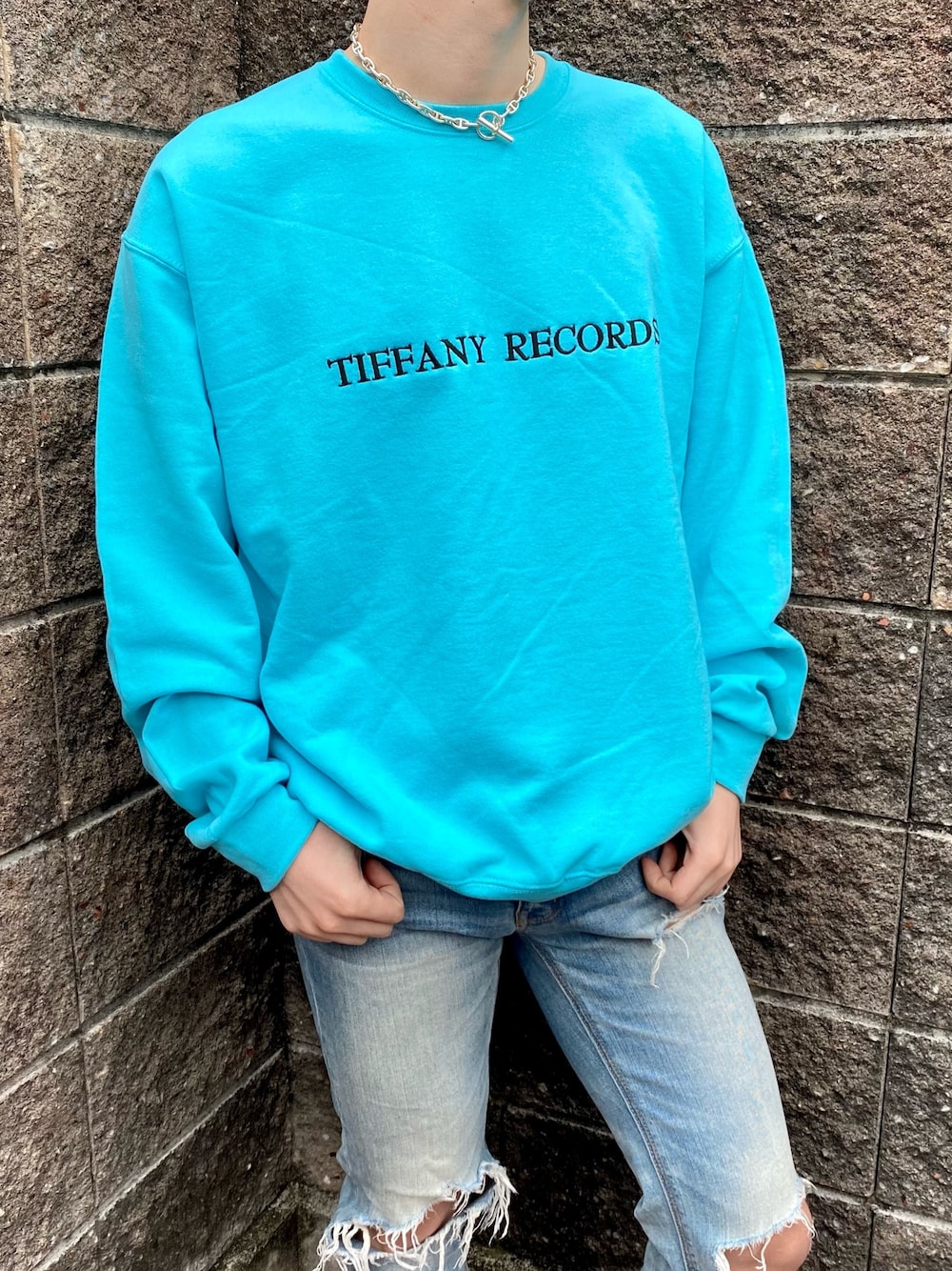 希少 WACKOMARIA ティファニー スウェット L ティファニーブルー