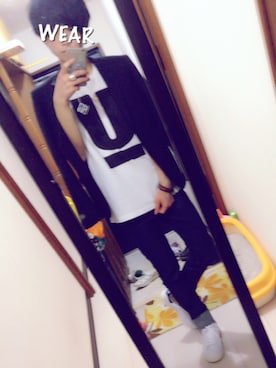 「rinto（リント）のアイテム」を使った、Saitoさん（メンズ・171cm）の春コーディネート