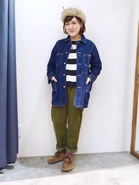 キョウコさん（レディース・160cm）の冬コーディネート