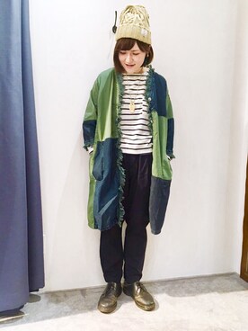 キョウコさん（レディース・160cm）の冬コーディネート