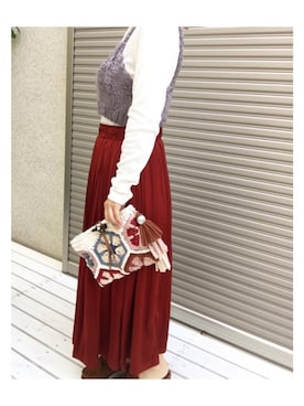 イソップさん（レディース・154cm）の冬コーディネート