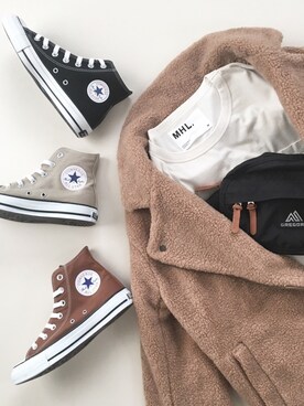 「ノーティードッグ」｜イソップさん（レディース・154cm）の秋コーディネート