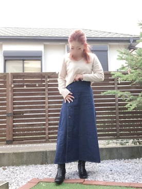 豆つぶさん（レディース・150cm）の春コーディネート