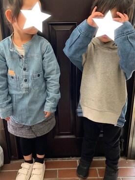 ayyyyyyaさん(キッズ・110cm)の冬コーディネート