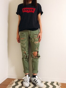 na◡̈さん（レディース・160cm）の秋コーディネート