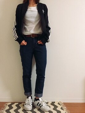 na◡̈さん(レディース・160cm)の秋コーディネート