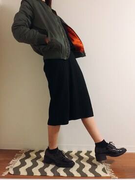 na◡̈さん(レディース・160cm)の冬コーディネート