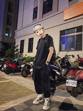「工装」｜Justinさん（メンズ・175cm）の春コーディネート