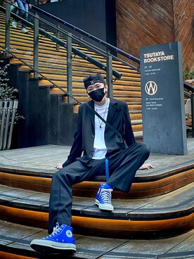 「西裝外套」｜Justinさん（メンズ・175cm）の春コーディネート