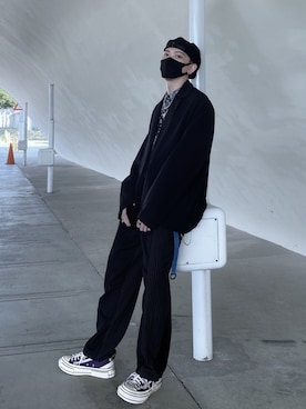 「西裝外套」｜Justinさん（メンズ・175cm）の春コーディネート