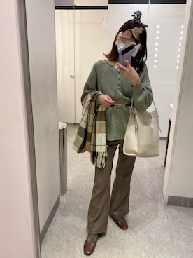 A-miさん（レディース・160cm）の秋コーディネート