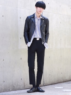 Ryoさん（メンズ・186cm）の春コーディネート