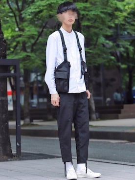 「FUJIROCKEEN」｜「アイテム（その他）」を使った、Ryoさん（メンズ・186cm）の夏コーディネート