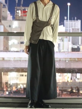 「ビスチェ」｜Ryoさん（メンズ・186cm）の秋コーディネート