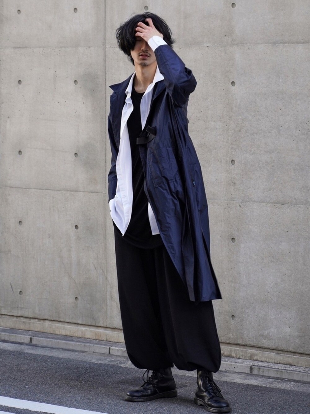 SHINYAKOZUKA（シンヤコヅカ）の「【SHINYA KOZUKA】 POLYESTER BLACK  