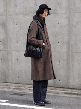 Ryoさん（メンズ・186cm）の冬コーディネート