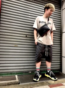rick owens似　コムデギャルソン　サルエルパンツ RICK OWENS - 【25SS】ドローストリング サルエルパンツ