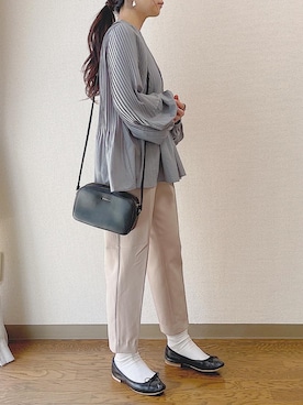 「minius（ミニウス）のアイテム」を使った、tsugさん（レディース・150cm）の春コーディネート