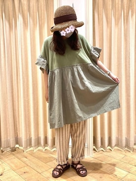 muttyさん（レディース・151cm）の夏コーディネート