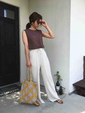 mamariさん（レディース・156cm）の夏コーディネート