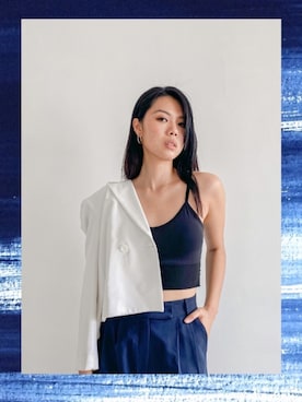 「N（エヌ）のアイテム（ジャケット/アウター）」を使った、irisyyyeung さん（レディース・174cm）の夏コーディネート