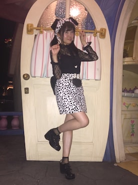 「101匹わんちゃん」｜「アイテム（腕時計）」を使った、浅見怜美さん（レディース・155cm）の秋コーディネート