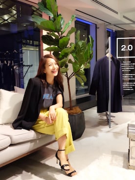 武智志穂さん（レディース・157cm）の秋コーディネート