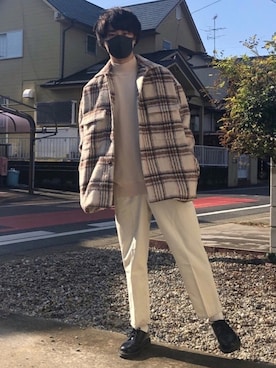 ひび。。さん(メンズ・170cm)の冬コーディネート