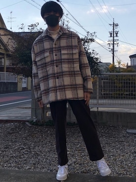 ひび。。さん(メンズ・170cm)の冬コーディネート
