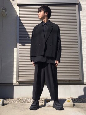 「アイテム（リング）」を使った、ひび。。さん（メンズ・170cm・20代）の秋コーディネート