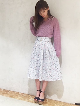 「#きれいめ」｜dazzlin SHOP STAFFさん（レディース・153cm）の冬コーディネート