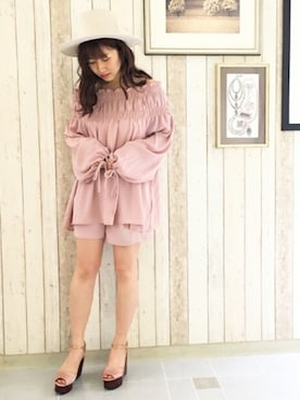 「#オフショル」｜dazzlin SHOP STAFFさん（レディース・153cm）の冬コーディネート