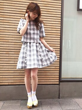 「#セットアップ」｜dazzlin SHOP STAFFさん（レディース・153cm）の春コーディネート