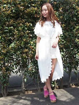 「#outfit」｜dazzlin SHOP STAFFさん（レディース・165cm）の春コーディネート