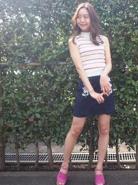 dazzlin SHOP STAFFさん（レディース・165cm）の春コーディネート