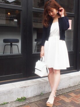 dazzlin SHOP STAFFさん（レディース・153cm）の春コーディネート