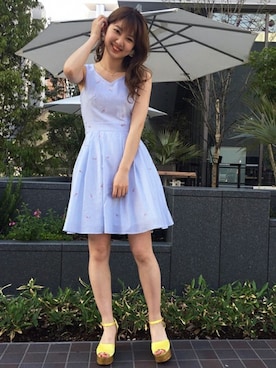 「#outfit」｜dazzlin SHOP STAFFさん（レディース・155cm）の春コーディネート