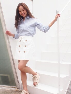 「#summer」｜dazzlin SHOP STAFFさん（レディース・165cm）の春コーディネート