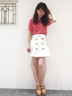 「#summer」｜dazzlin SHOP STAFFさん（レディース・155cm）の春コーディネート