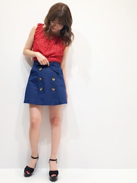「#きれいめ」｜dazzlin SHOP STAFFさん（レディース・162cm）の春コーディネート