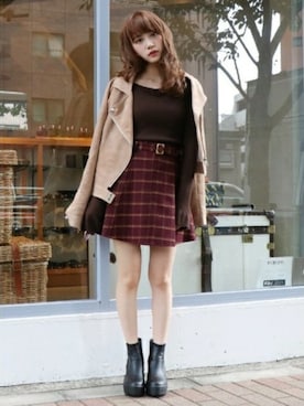 「autumn」｜dazzlin SHOP STAFFさん（レディース・160cm）の秋コーディネート