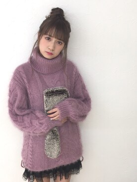 「dazzlin（ダズリン）のアイテム（PC・スマホグッズ/家電）」を使った、dazzlin SHOP STAFFさん（レディース・160cm）の秋コーディネート