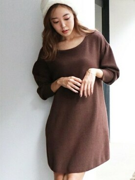 dazzlin SHOP STAFFさん（レディース・165cm）の冬コーディネート