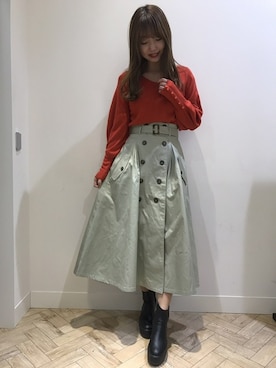 dazzlin SHOP STAFFさん（レディース・163cm）の冬コーディネート
