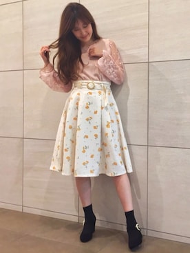 dazzlin SHOP STAFFさん（レディース・165cm）の春コーディネート