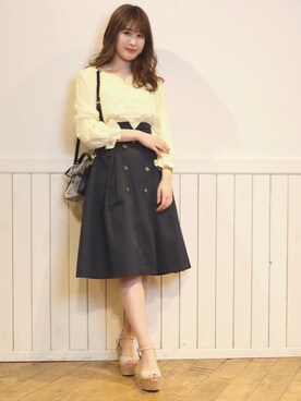 dazzlin SHOP STAFFさん（レディース・162cm）の春コーディネート