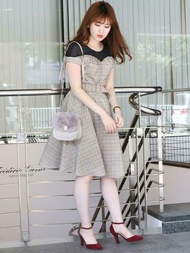 dazzlin SHOP STAFFさん（レディース・162cm）の夏コーディネート