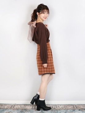 dazzlin SHOP STAFFさん（レディース・160cm）の秋コーディネート